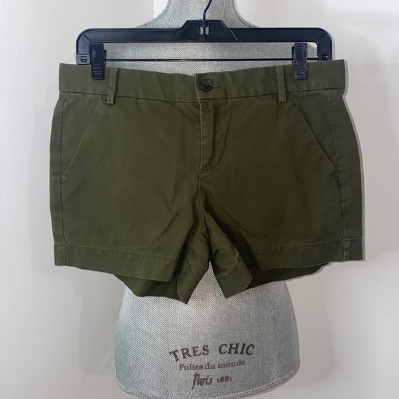 GAP Sun Kissed Shorts Army Green Size 4 - Picture 3 of 8